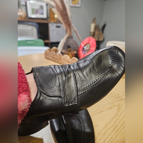 TOTES Men’s Rubber Loafer Overshoes Rain Galoshes Made in USA. Black. Size 11 - Picture 7 of 11